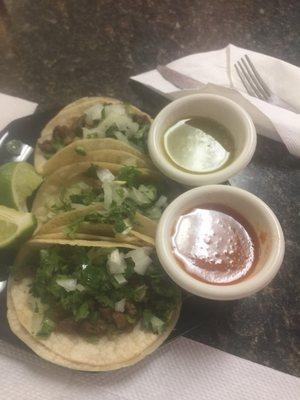 Great street tacos! On sale $1 each through 1/28/18.  Give them a try!