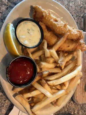 Fish and chips. So good!