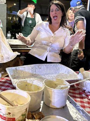 Hey, It's Time to Make The Delicious Cannolis @ FESTA ITALIANA - a Free Event Oct. 2023