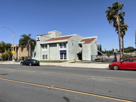 The store front! Limited parking. Two stories