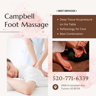 Welcome to Campbell Foot Massage