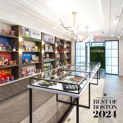 Winner Best Boston Dispensary - Boston Magazine. Voted #1