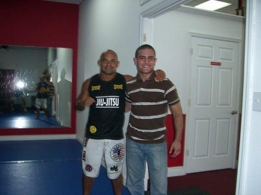 With legendary martial artist, Renato Tavares