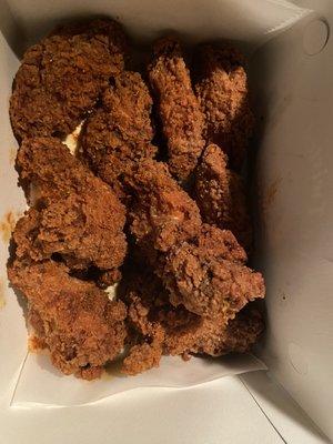 Cajun wings (breaded)