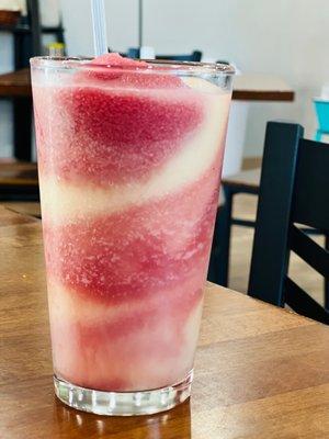 Wine slushy - Sangria + Tropical Bee