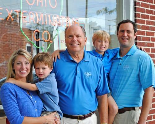 Three generations of the Christman family have operated The Ohio Exterminating Company, in Columbus, Ohio.