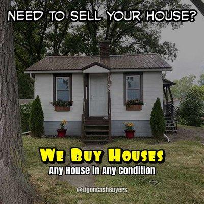 Sell that old outdated house today to the Ligon Brothers for fast cash.