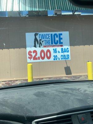 Bag of ice