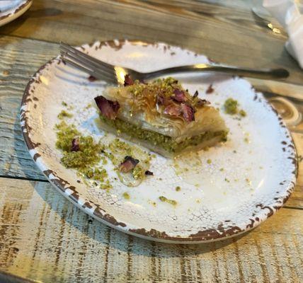 Pistachio Baklava