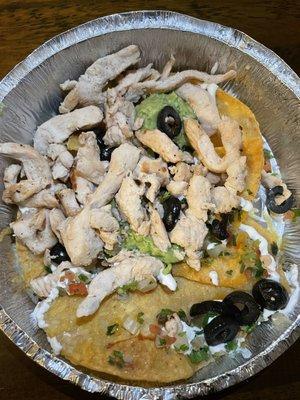 Chicken nachos