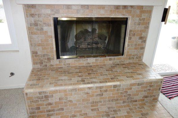 Daltile Grand Cayman Oyster Blend mosaic