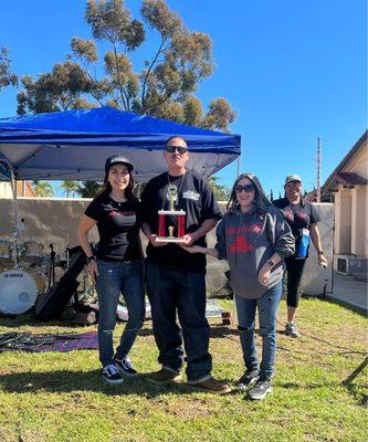 Ventura Moose Lodge Car Show 2023 "under construction" trophy sponsor