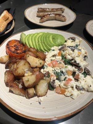 Egg White Scramble