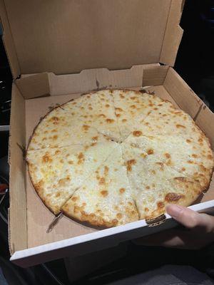 Cheese Pizza, white sauce