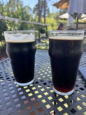 Porter and honey brown