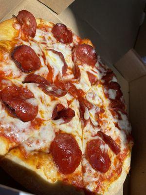 Pepperoni pizza