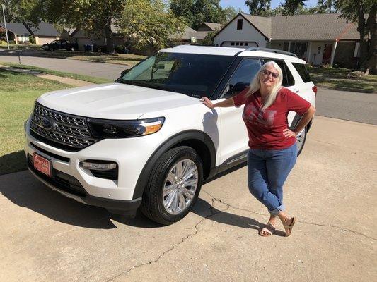 Our new Ford Explorer from Reynolds.