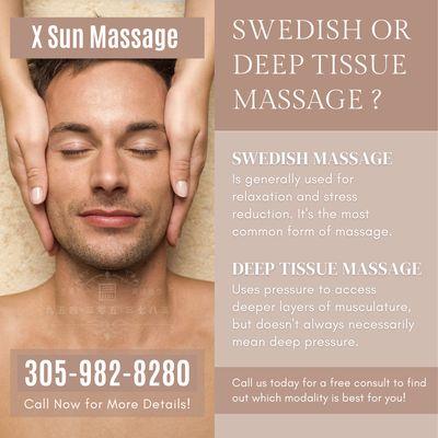 X Sun Massage 
 7939 Biscayne Blvd, Miami, FL 33138
 Call us at 305-982-8280