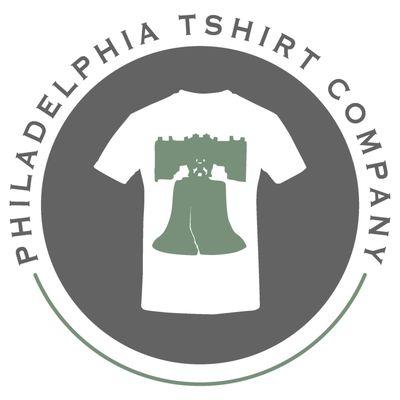 Philadelphia Tshirt Company logo - custom t shirt design and screen printing