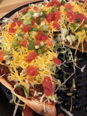 Taco pizza