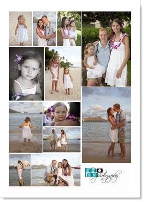 waikiki family photo shoot