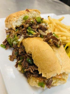 Famous Philly Cheesesteak