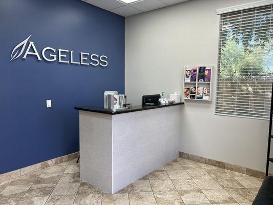 Ageless Health Institute front lobby