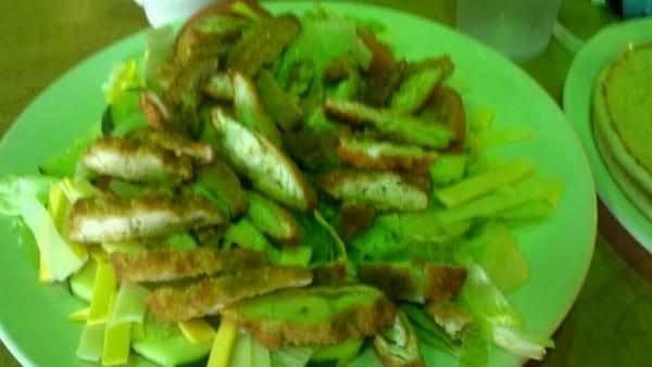 Chicken fingers salad