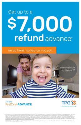 RAPID REFUND AVAILABLE TODAY!