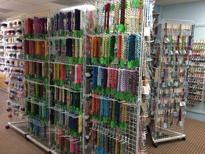 We carry more than 100 needlework threads, including Vineyard Silk.