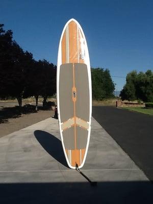 One of our two paddle boards