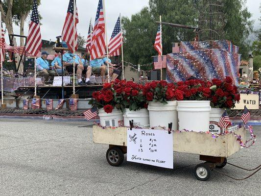 The Rose Parade float for 2020 :)