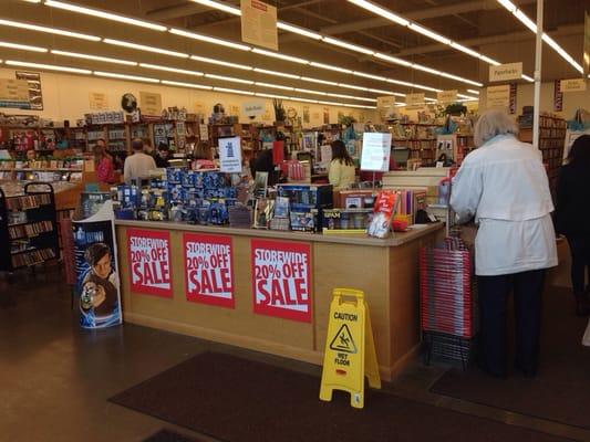 Check Out Counter: Half Price Books- Avon, Indiana.