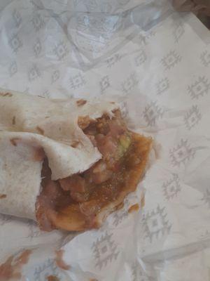 An Epic Burrito for $8 (w/out tax) full of beans.