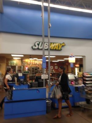 Niagara Falls Subway (inside Walmart) -- 1540 Military Road / Route 265, Niagara Falls NY                     Storefront