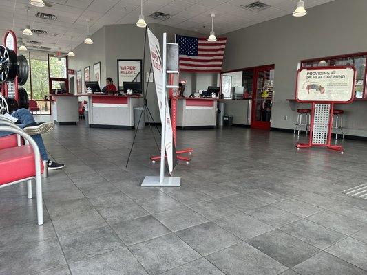 Discount Tire Lobby