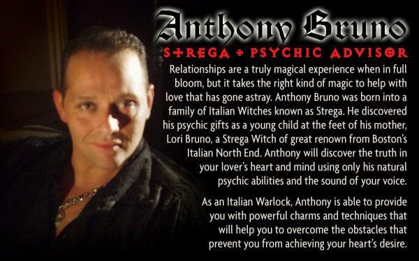 Anthony Bruno - Available at Magika for Readings