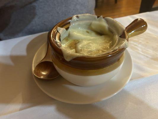 French onion soup - to die for!