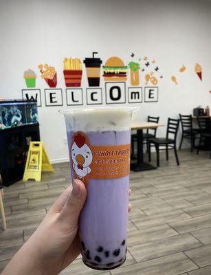 Ube Taro Milk Tea