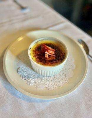 Passionfruit Creme Brulee