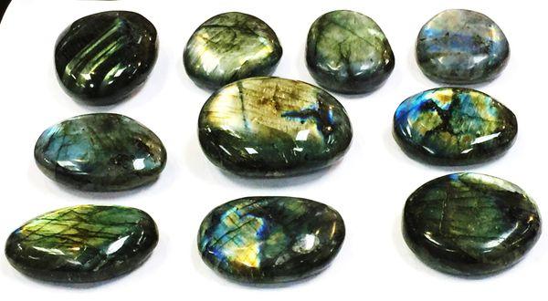 Labradorite Palm Stones