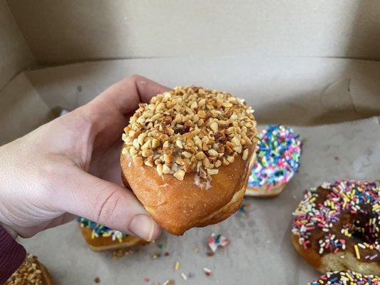 Maple nut over cooked and like no icing