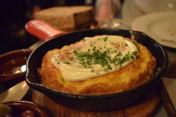 Tortilla espanola- potato & onion omelet with aioli