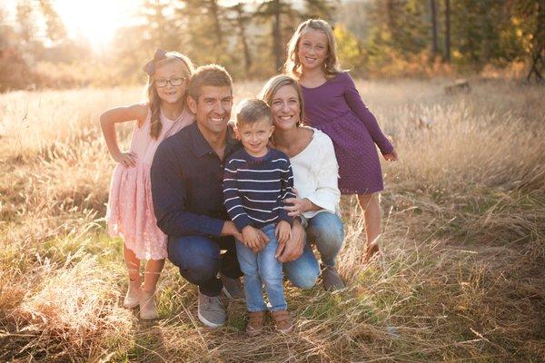 Dr. Kory J Wilson and his family