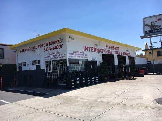 Here is the new look of our International Tires & Brakes