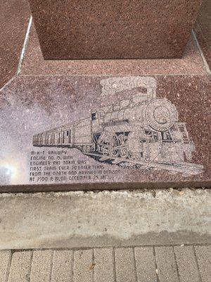 The first train to ever enter Texas from the north was in 1872