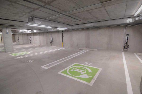 Parking with EV charging