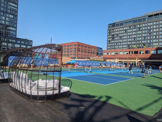 Pickleball courts