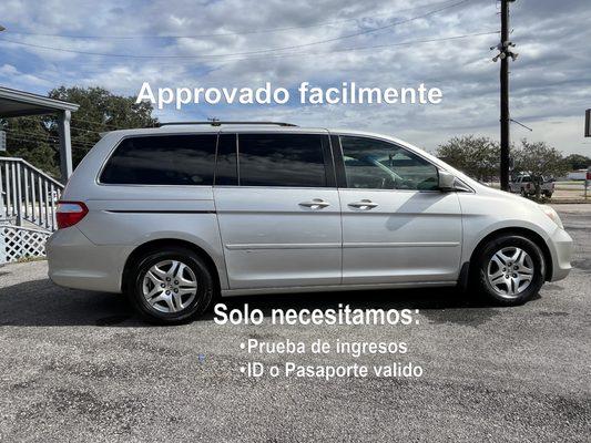 Hablamos Español 
Miles: 222,413
Vin: 5FNRL38735B507534
$ 4,500
https://www.apexmotorsusatx.com/