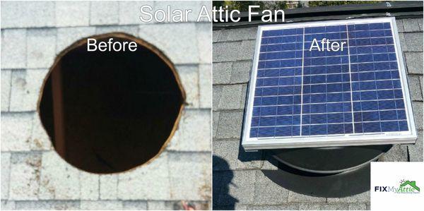 Solar Attic Fan